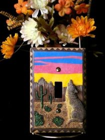 Light Switch Cover Single - Southwestern - 0191-99155