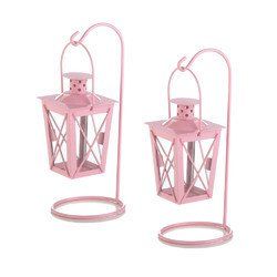Pink Railroad Hanging Lanterns - 10017409