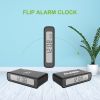 FLIP ALARM CLOCK digital clocks   - Black
