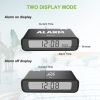 FLIP ALARM CLOCK digital clocks   - Black