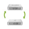 FLIP ALARM CLOCK digital clocks   - White